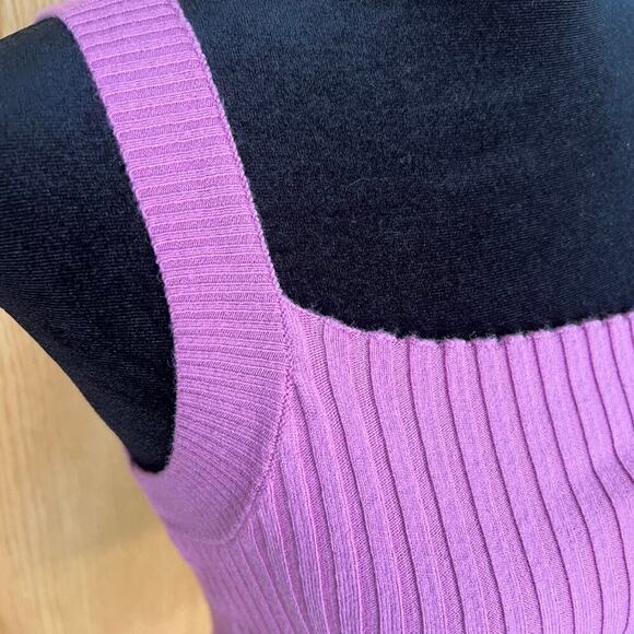 Kendall & Kylie, pink knit top, stretchy, Women’s size S - Picture 3 of 5